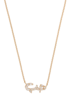 Hob/Love Baguette Diamond Necklace
